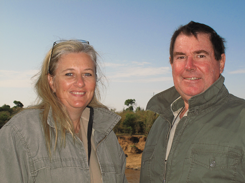 Daryl and Kariba elephants